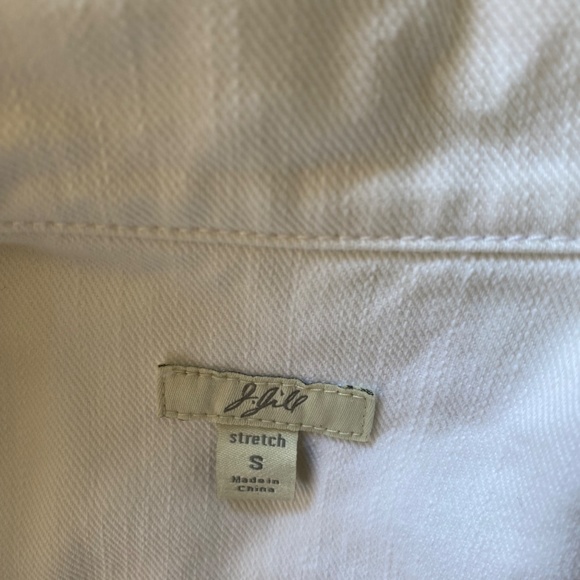 J. Jill White jean jacket - Picture 4 of 9